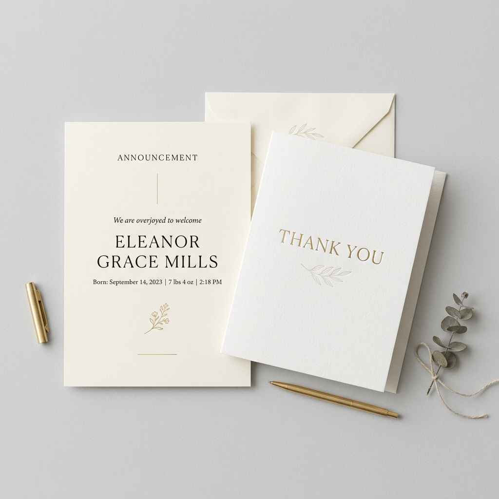 Announces and Greeting Cards
