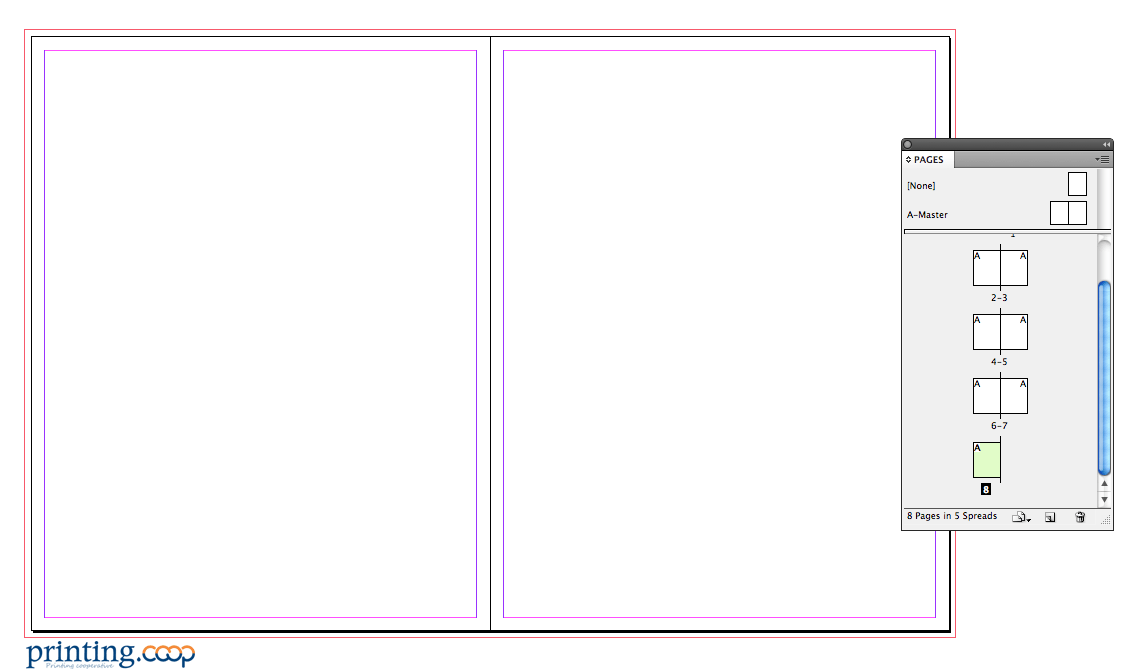 booklet layout