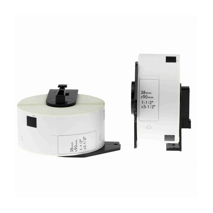 Compatible avec DK1208-Brother DK1208 - 38 mm * 90 mm * 400 Utiquettes