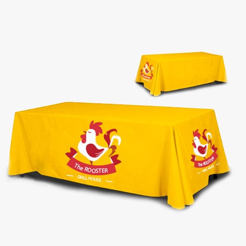 Couvertures de table régulières à 4 côtés