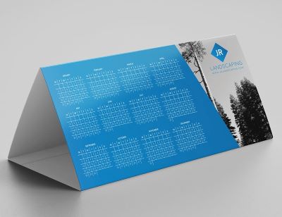 Calendrier Chevalet  de table TENTE