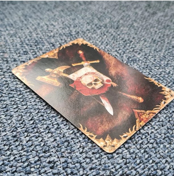 Cartes d'affaires  Laminé glacé