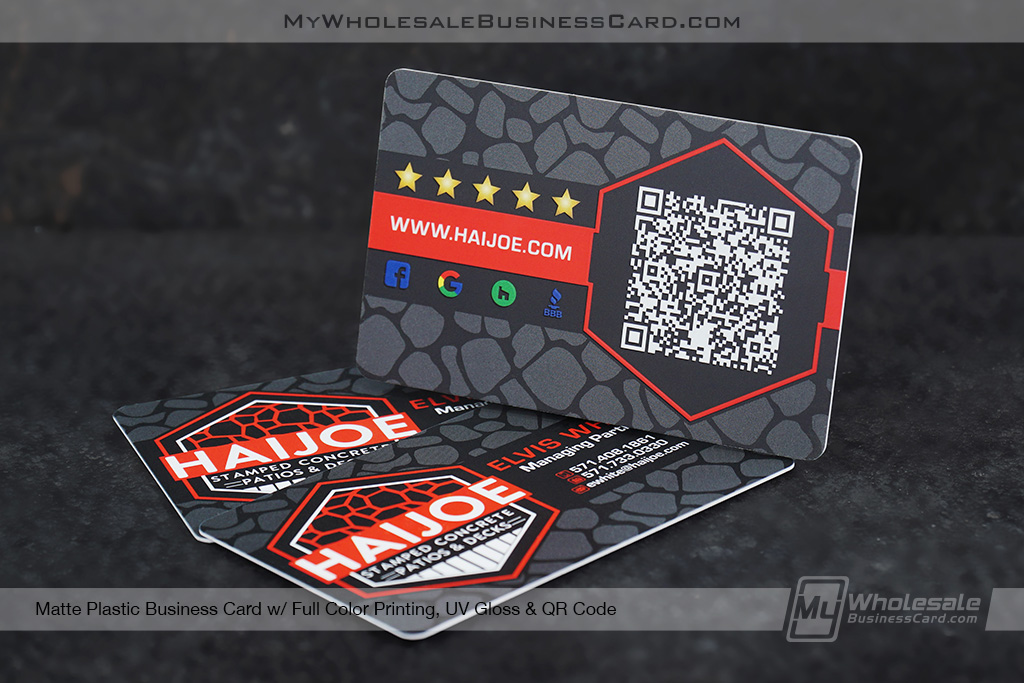 Quick Plastic Business Cards