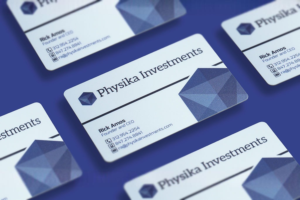 Frosted Plastic Business Cards
