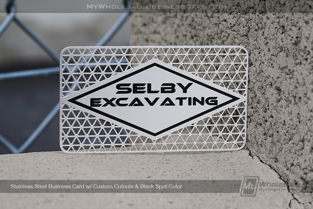 Stainless Steel Business Cards