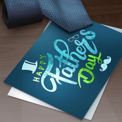 Cartes de vœux pliées