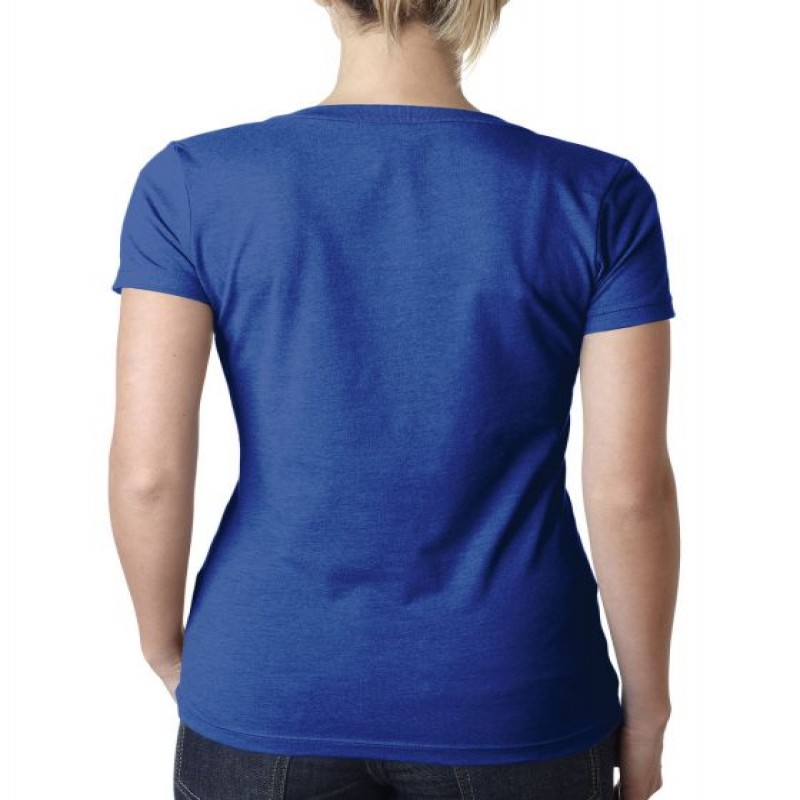 Next Level Ladies' CVC Deep V | 6640