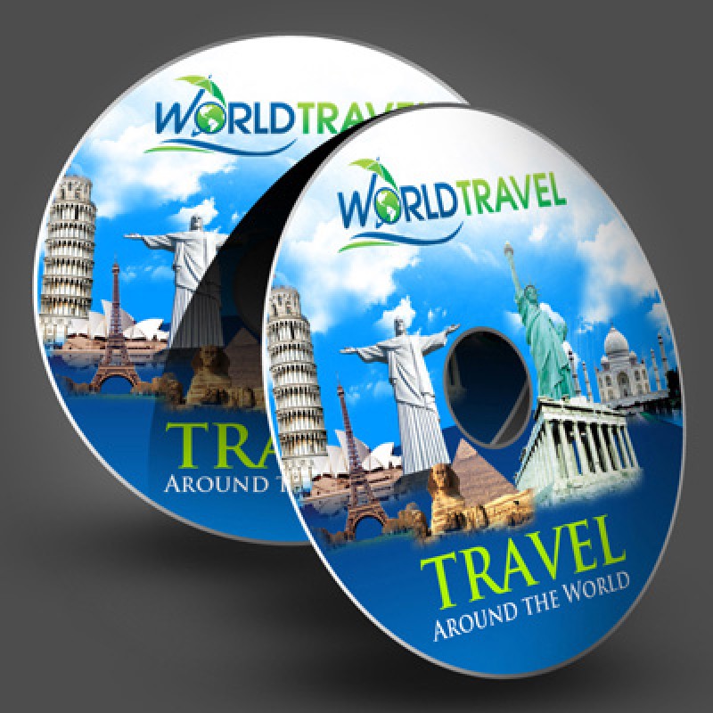 Étiquette autocollante CD DVD