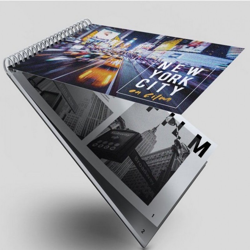 blocs-notes à reliure à anneaux ou Blocs-notes collés en tête