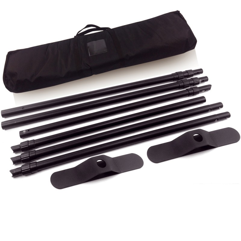 Toile de fond - Vinyle - Supports de bannière de toile de fond télescopiques