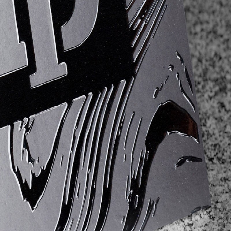 Carte postale 18pt Matte Lam + SPOT UV