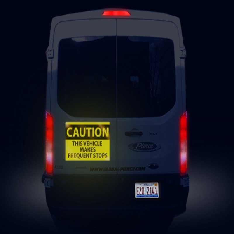 Panneaux réfléchissants en vinyle adhésif