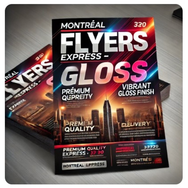 Flyers Express Montréal - Brillant