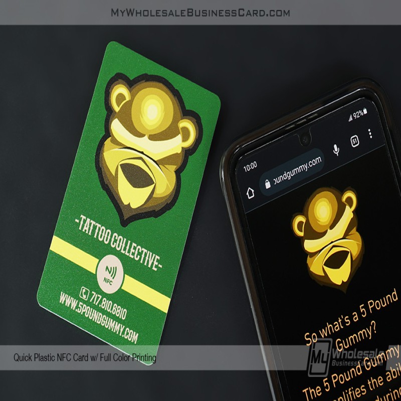 Quick Plastic NFC Business Cards