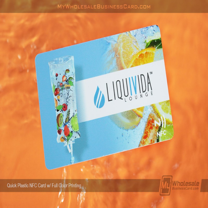 Quick Plastic NFC Business Cards