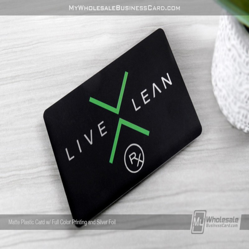 Matte Plastic Business Cards
