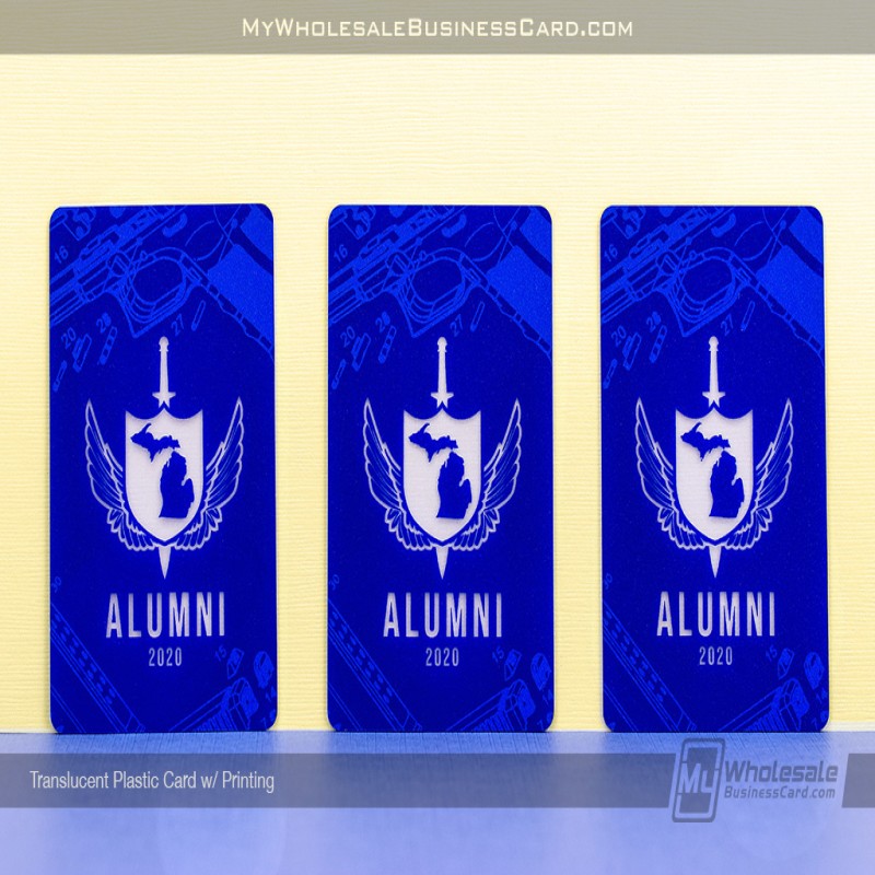 Translucent Plastic Business Cards