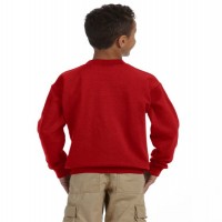 Gildan Youth Heavy Blend 13.3 oz./lin. yd., 50/50 Fleece Crew | G180B_2