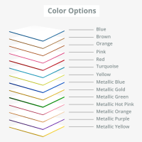 cartes d'affaires tranches colorées _3