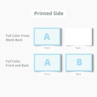 cartes d'affaires tranches colorées _2