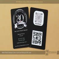 Matte Plastic Business Cards_3
