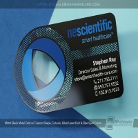 Mirror Black Metal Business Cards_1