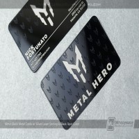 Mirror Black Metal Business Cards_3