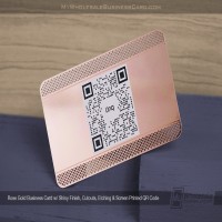 Rose Gold Metal Business Cards_1
