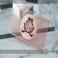 Rose Gold Metal Business Cards_2